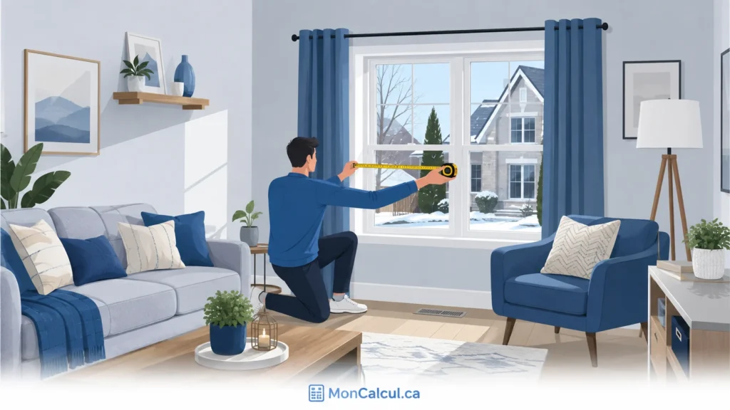 Mesure fenetre maison Quebec convertisseur unites